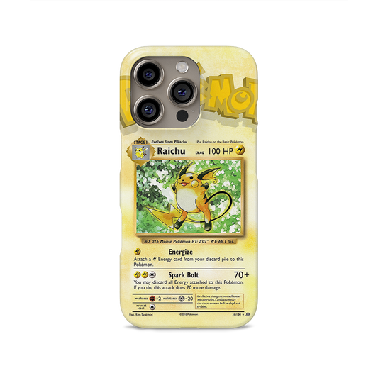 Raichu Base set-Slim